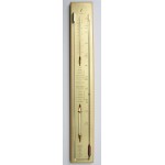 Barometer blank/messing (meest uitgebreid) LX